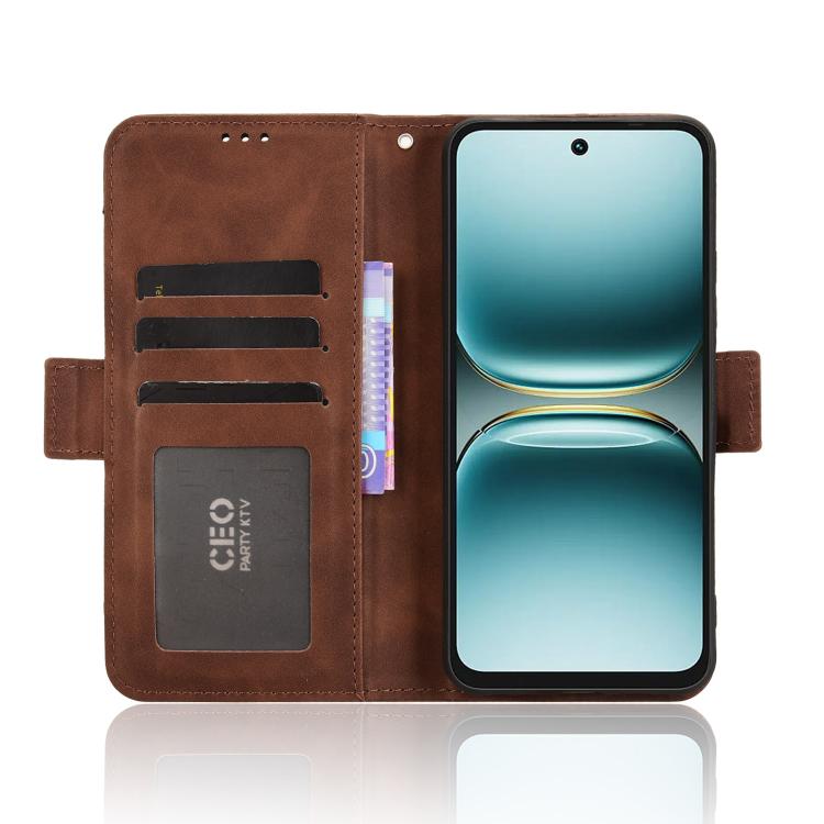 For Tecno Spark Go 2 4G Skin Feel Calf Texture Card Slots Leather Phone Case