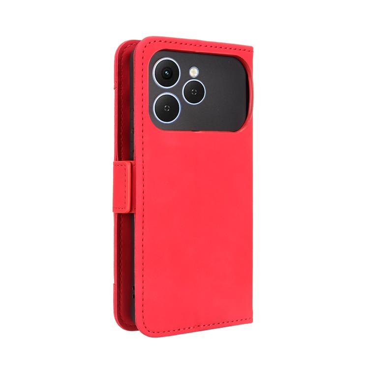 For Tecno Spark 40 4G Skin Feel Calf Texture Card Slots Leather Phone Case