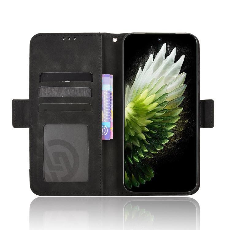 For Tecno Spark 40 Pro 4G Skin Feel Calf Texture Card Slots Leather Phone Case