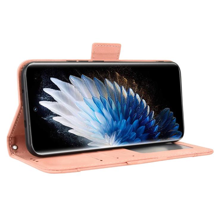 For Tecno Spark 40 Pro+ 4G Skin Feel Calf Texture Card Slots Leather Phone Case