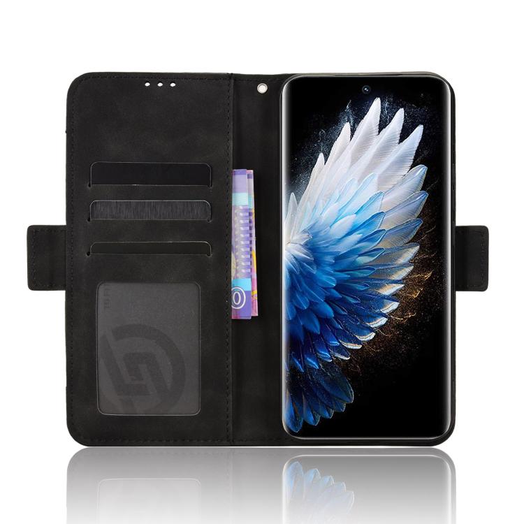 For Tecno Spark 40 Pro+ 4G Skin Feel Calf Texture Card Slots Leather Phone Case