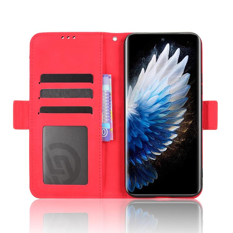 For Tecno Spark 40 Pro+ 4G Skin Feel Calf Texture Card Slots Leather Phone Case