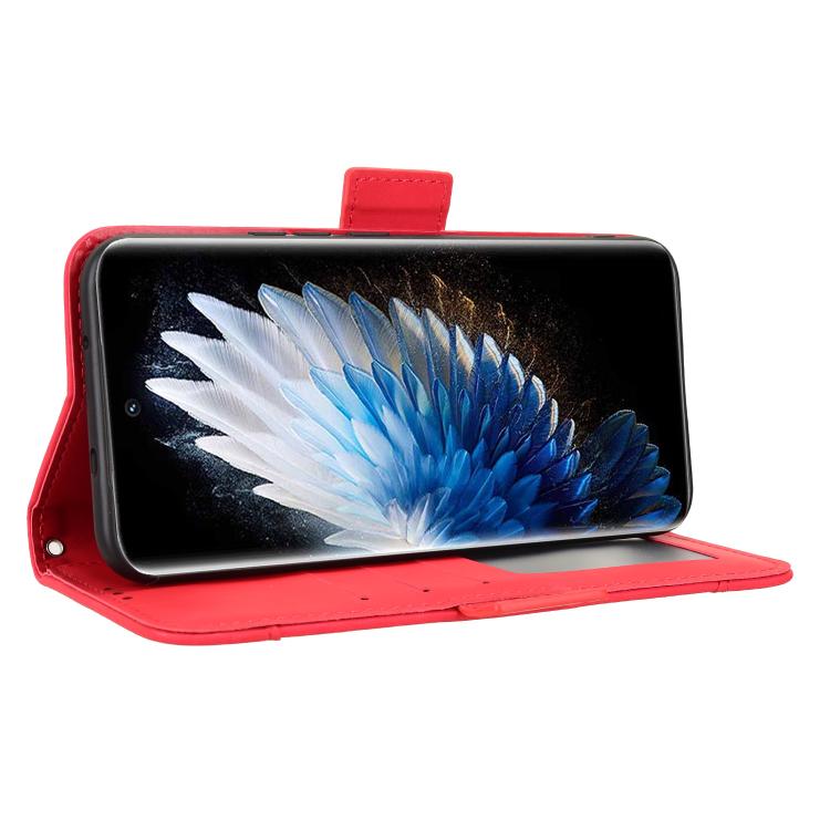 For Tecno Spark 40 Pro+ 4G Skin Feel Calf Texture Card Slots Leather Phone Case