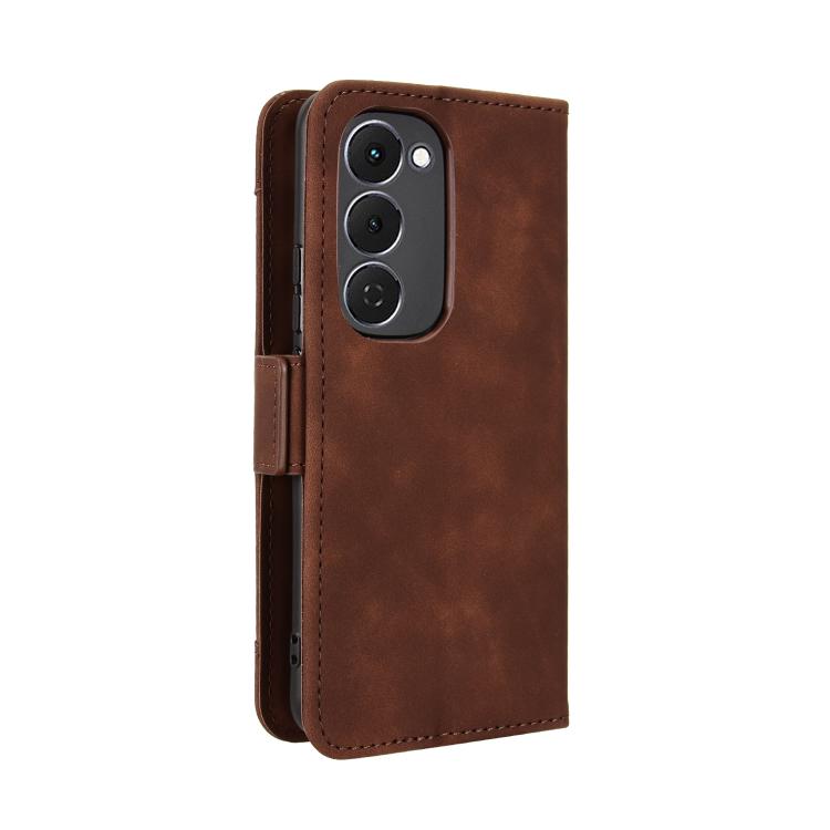 For Tecno Spark 40 Pro+ 4G Skin Feel Calf Texture Card Slots Leather Phone Case