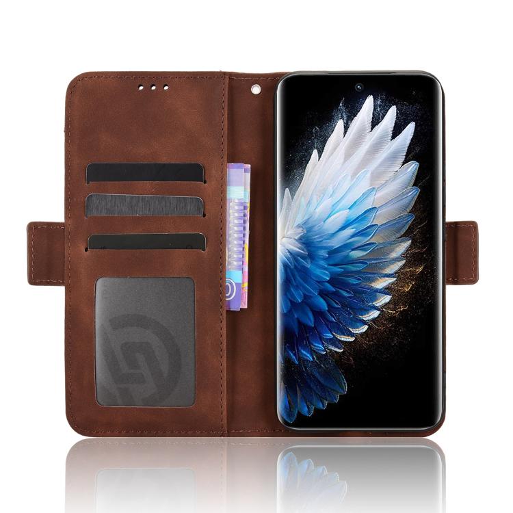 For Tecno Spark 40 Pro+ 4G Skin Feel Calf Texture Card Slots Leather Phone Case