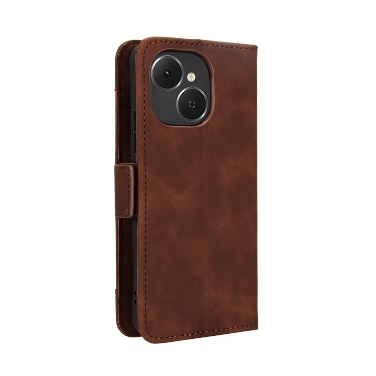 For Tecno Spark 40C Skin Feel Calf Texture Card Slots Leather Phone Case