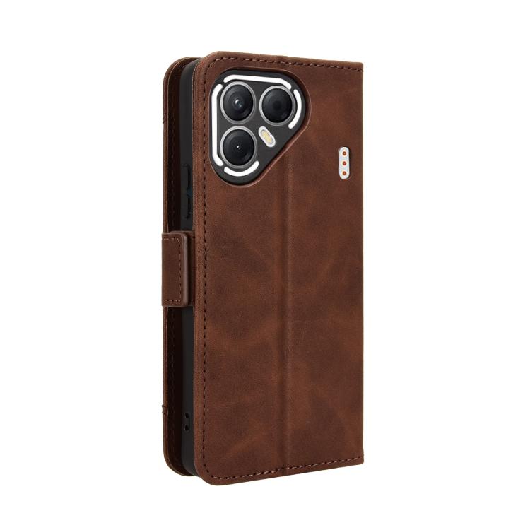 For Tecno Pova 7 5G Skin Feel Calf Texture Card Slots Leather Phone Case