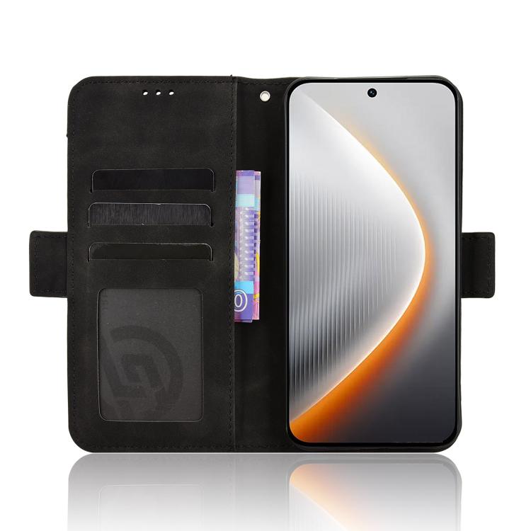 For Tecno Pova 7 Pro 5G Skin Feel Calf Texture Card Slots Leather Phone Case