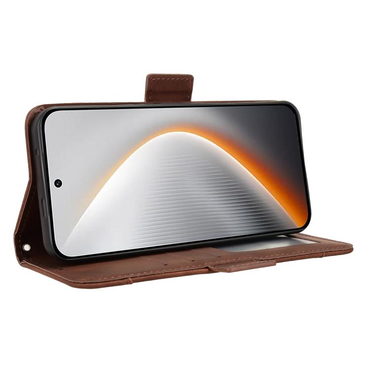 For Tecno Pova 7 Pro 5G Skin Feel Calf Texture Card Slots Leather Phone Case