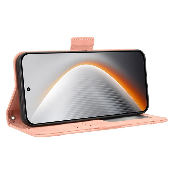 For Tecno Pova 7 Ultra 5G Skin Feel Calf Texture Card Slots Leather Phone Case