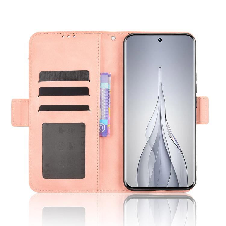 For Tecno Spark Slim Skin Feel Calf Texture Card Slots Leather Phone Case