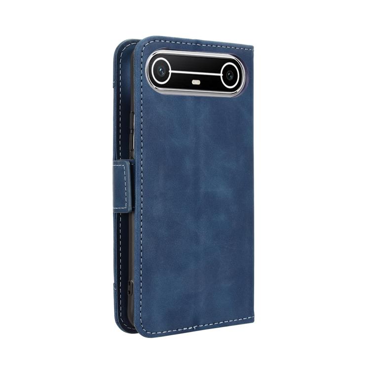 For Tecno Spark Slim Skin Feel Calf Texture Card Slots Leather Phone Case