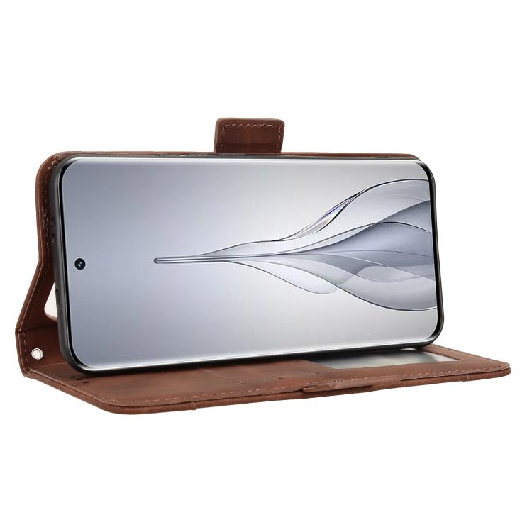 For Tecno Spark Slim Skin Feel Calf Texture Card Slots Leather Phone Case