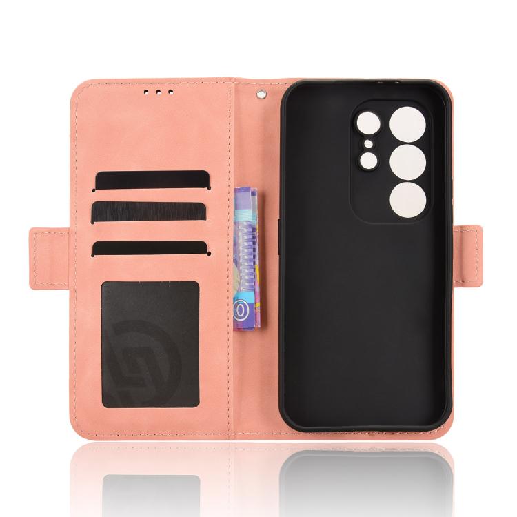 For Tecno Camon 50 Pro 4G Skin Feel Calf Texture Card Slots Leather Phone Case