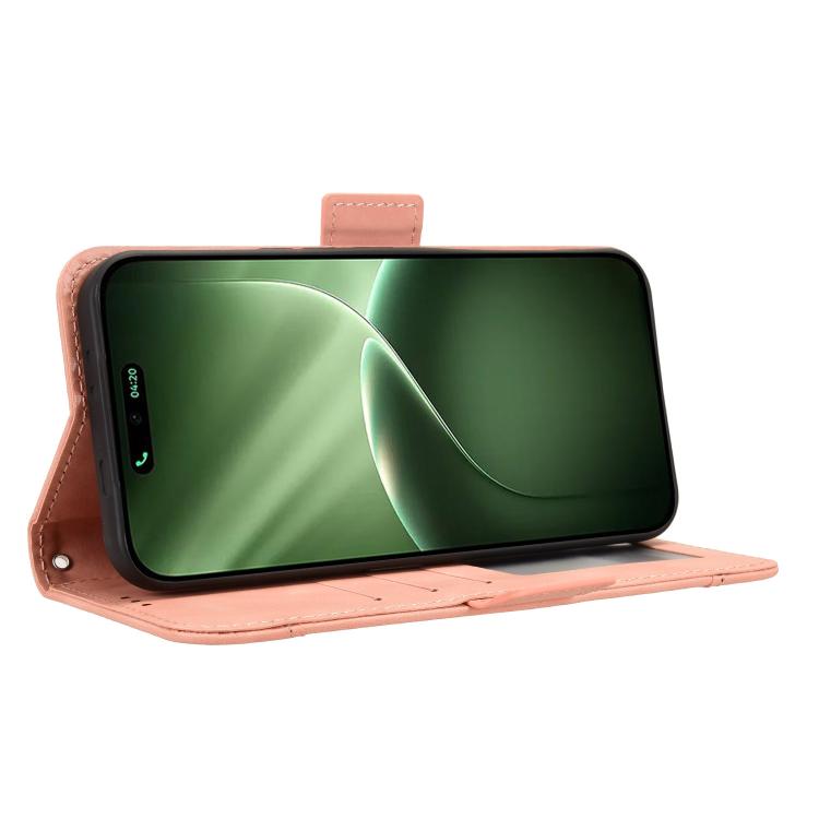 For Tecno Camon 50 Pro 4G Skin Feel Calf Texture Card Slots Leather Phone Case