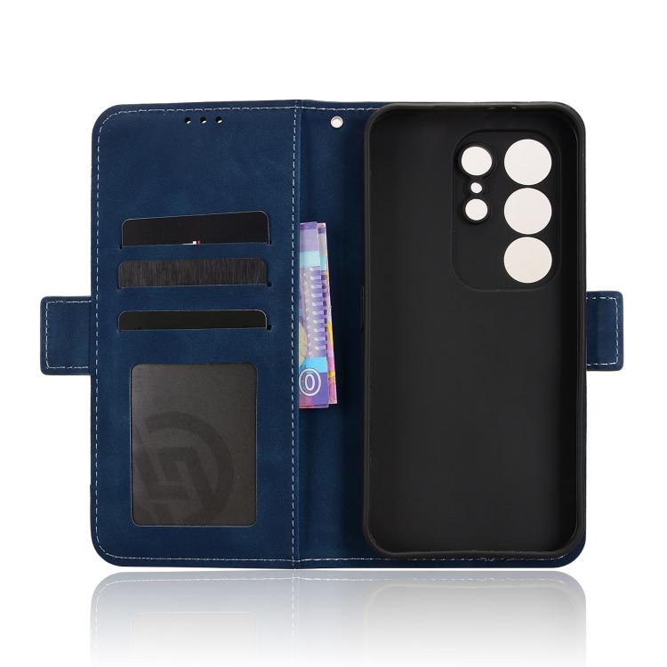 For Tecno Camon 50 Pro 4G Skin Feel Calf Texture Card Slots Leather Phone Case