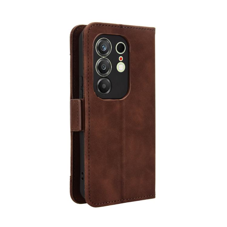 For Tecno Camon 50 Pro 4G Skin Feel Calf Texture Card Slots Leather Phone Case