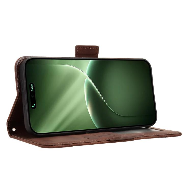 For Tecno Camon 50 Pro 4G Skin Feel Calf Texture Card Slots Leather Phone Case