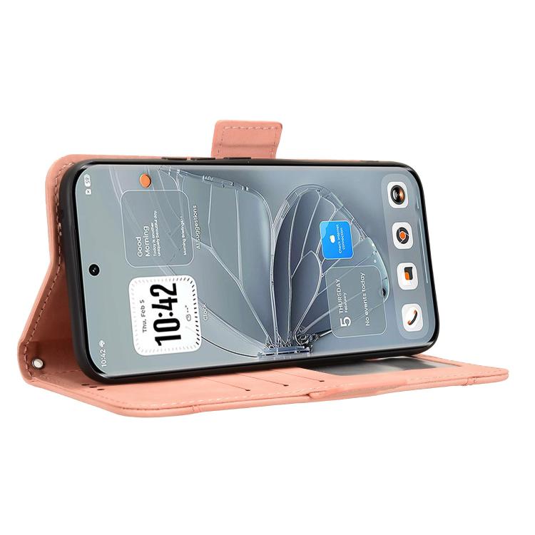 For Tecno Pova Curve 2 5G Skin Feel Calf Texture Card Slots Leather Phone Case