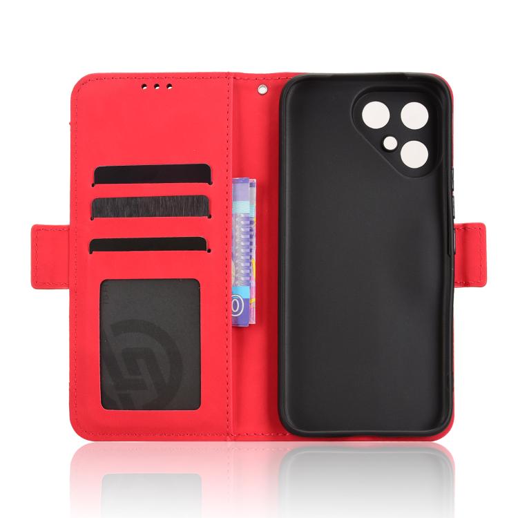 For Tecno Pova Curve 2 5G Skin Feel Calf Texture Card Slots Leather Phone Case