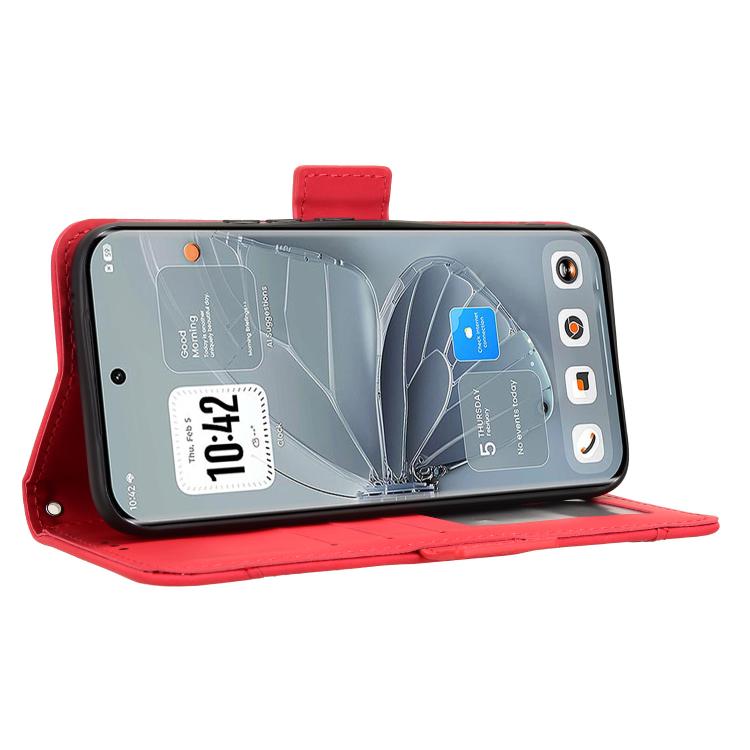 For Tecno Pova Curve 2 5G Skin Feel Calf Texture Card Slots Leather Phone Case