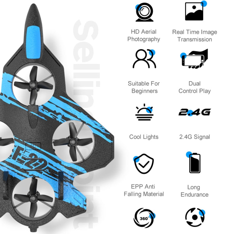 JJR/C LM19B 2.4G Intelligent Fixed Height Stunt RC Drone, Model:with