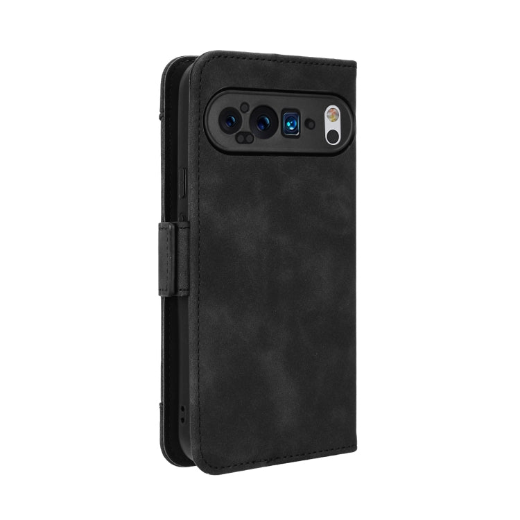 For Google Pixel 9 Pro Skin Feel Calf Texture Card Slots Leather Phone Case
