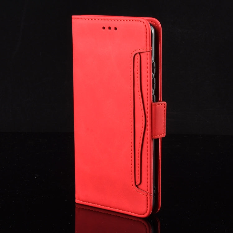 For Google Pixel 9 Pro Skin Feel Calf Texture Card Slots Leather Phone Case