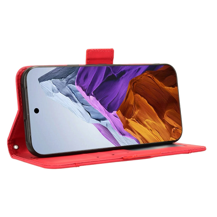 For Google Pixel 9 Skin Feel Calf Texture Card Slots Leather Phone Case