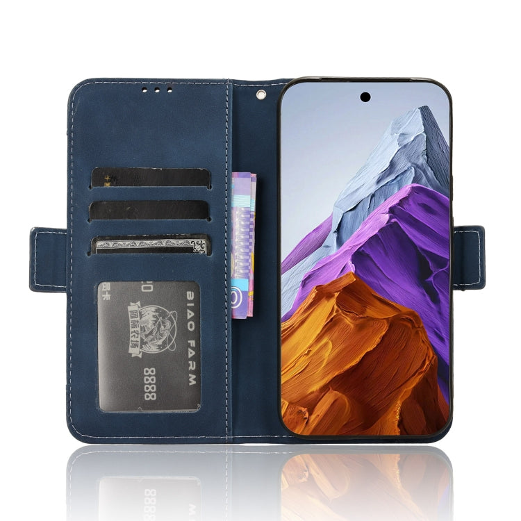 For Google Pixel 9 Skin Feel Calf Texture Card Slots Leather Phone Case
