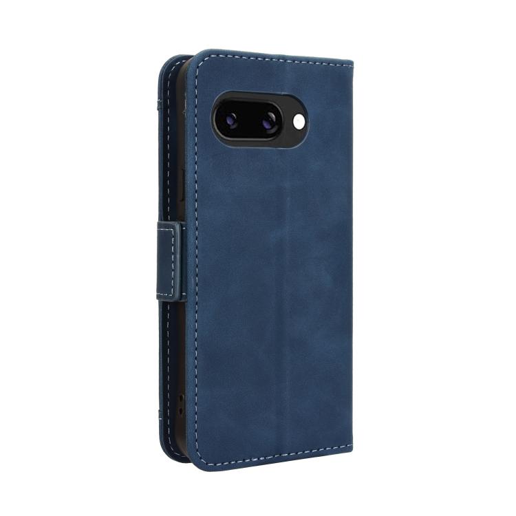For Google Pixel 9a Skin Feel Calf Texture Card Slots Leather Phone Case