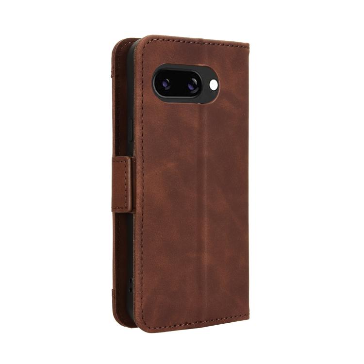 For Google Pixel 9a Skin Feel Calf Texture Card Slots Leather Phone Case