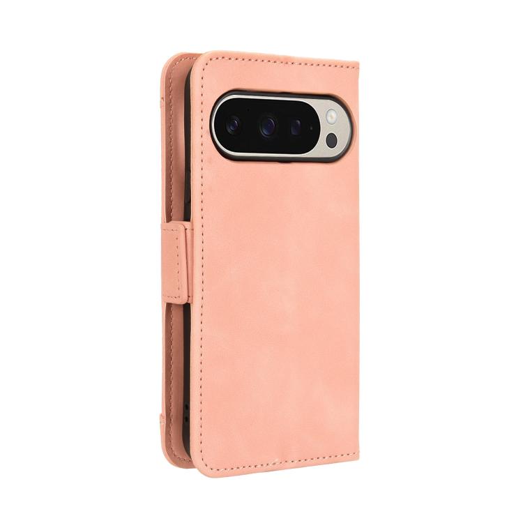 For Google Pixel 10 Pro XL Skin Feel Calf Texture Card Slots Leather Phone Case