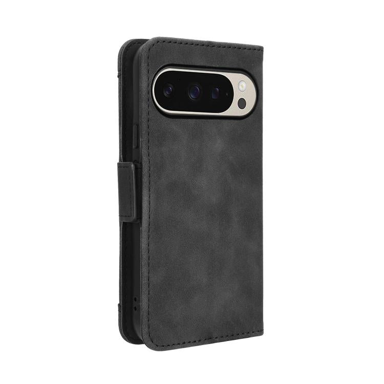 For Google Pixel 10 Pro XL Skin Feel Calf Texture Card Slots Leather Phone Case