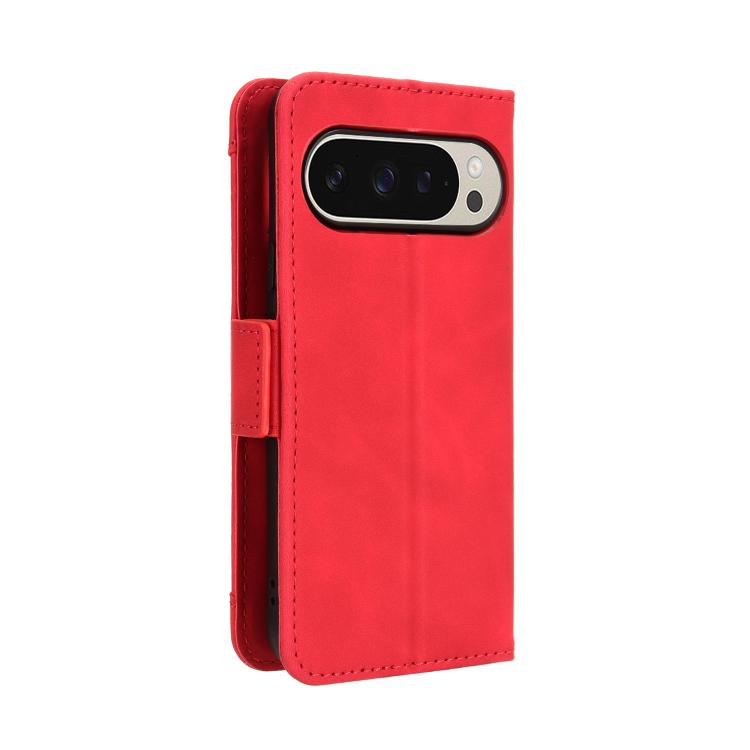For Google Pixel 10 Pro XL Skin Feel Calf Texture Card Slots Leather Phone Case