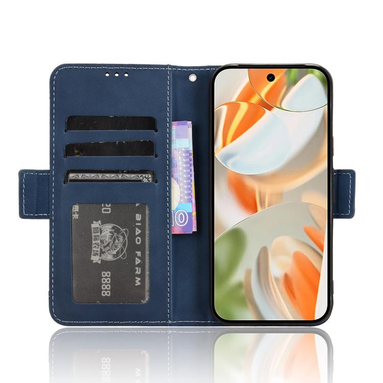 For Google Pixel 10 Pro / 10 Skin Feel Calf Texture Card Slots Leather Phone Case