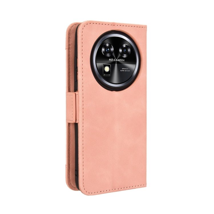 For Oukitel C37 Skin Feel Calf Texture Card Slots Leather Phone Case