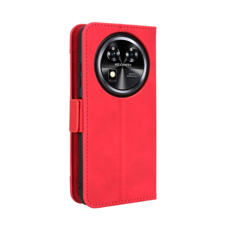 For Oukitel C37 Skin Feel Calf Texture Card Slots Leather Phone Case