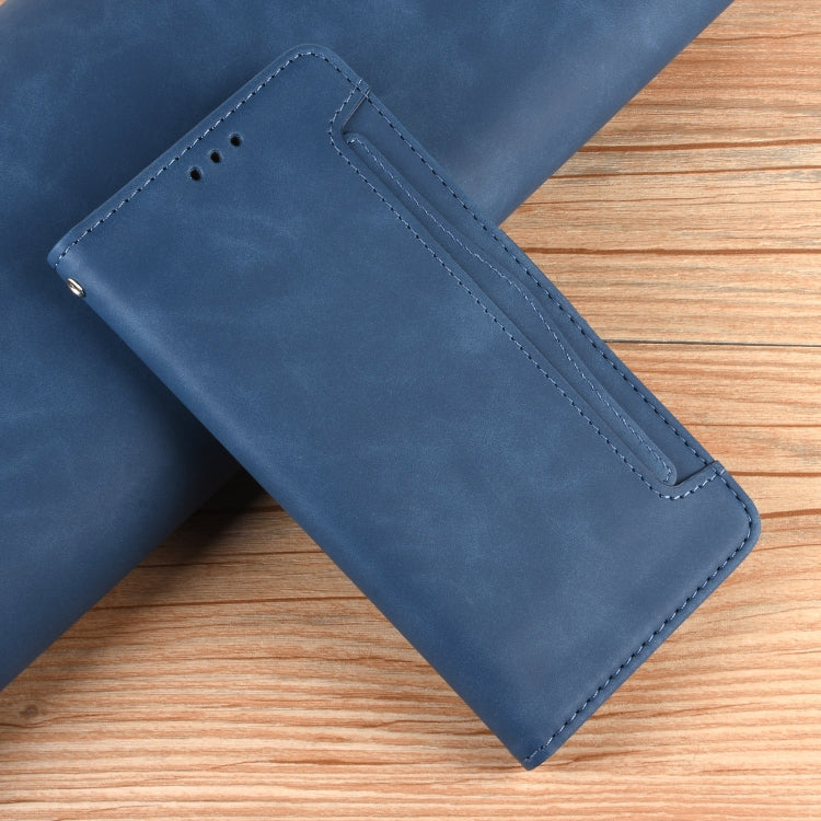 For Oukitel C37 Skin Feel Calf Texture Card Slots Leather Phone Case