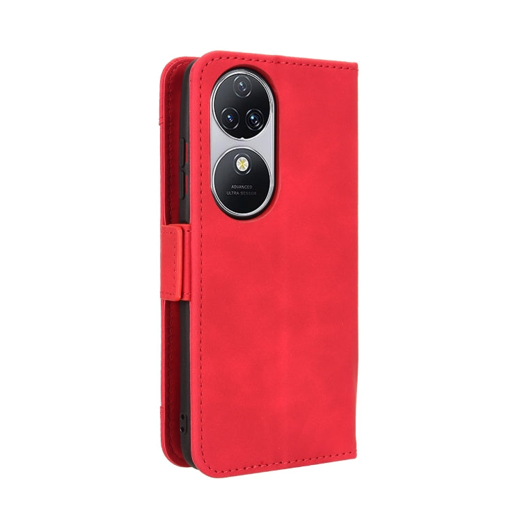 For Oukitel C38 Skin Feel Calf Texture Card Slots Leather Phone Case