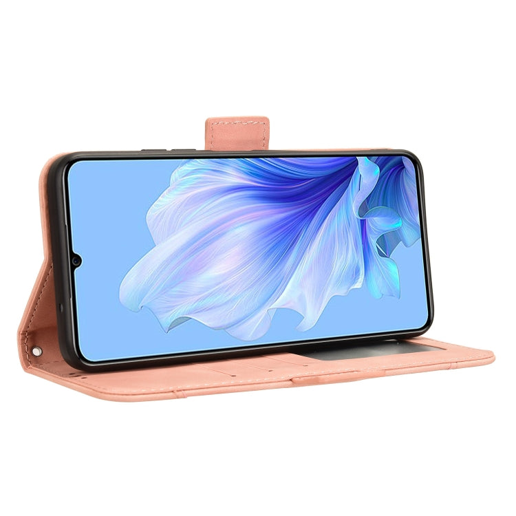For Oukitel C50 Skin Feel Calf Texture Card Slots Leather Phone Case