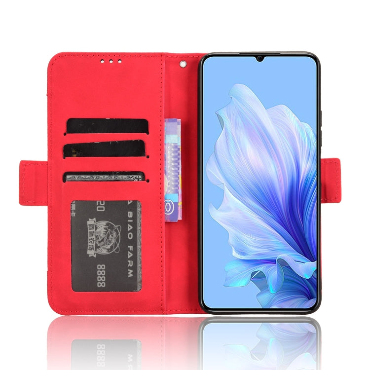 For Oukitel C50 Skin Feel Calf Texture Card Slots Leather Phone Case