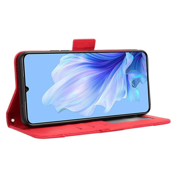 For Oukitel C50 Skin Feel Calf Texture Card Slots Leather Phone Case