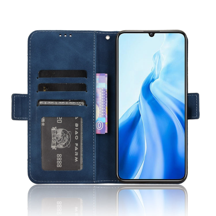 For Oukitel C51 Skin Feel Calf Texture Card Slots Leather Phone Case