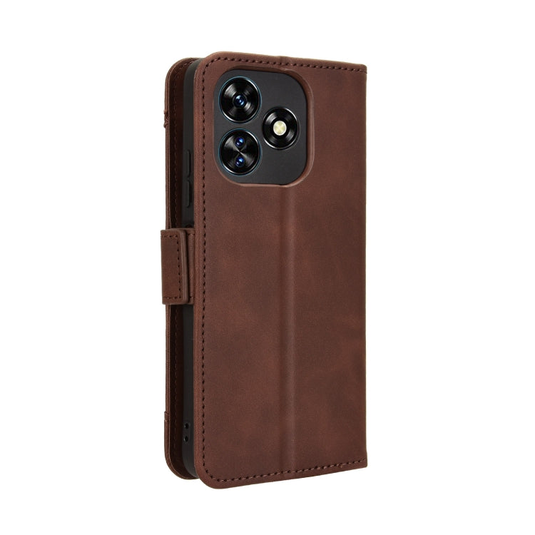 For Oukitel C51 Skin Feel Calf Texture Card Slots Leather Phone Case