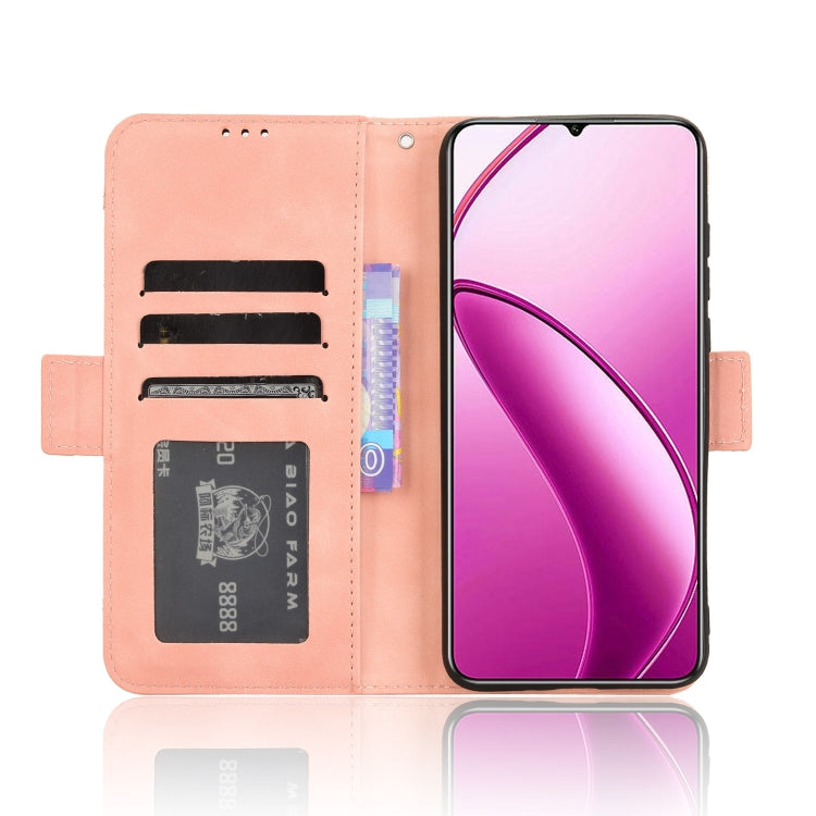 For Oukitel C53 Skin Feel Calf Texture Card Slots Leather Phone Case