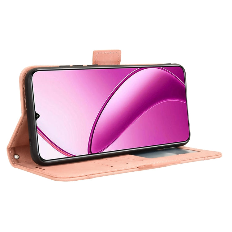 For Oukitel C53 Skin Feel Calf Texture Card Slots Leather Phone Case