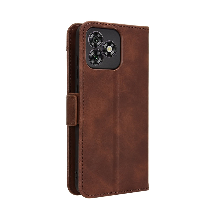 For Oukitel C53 Skin Feel Calf Texture Card Slots Leather Phone Case
