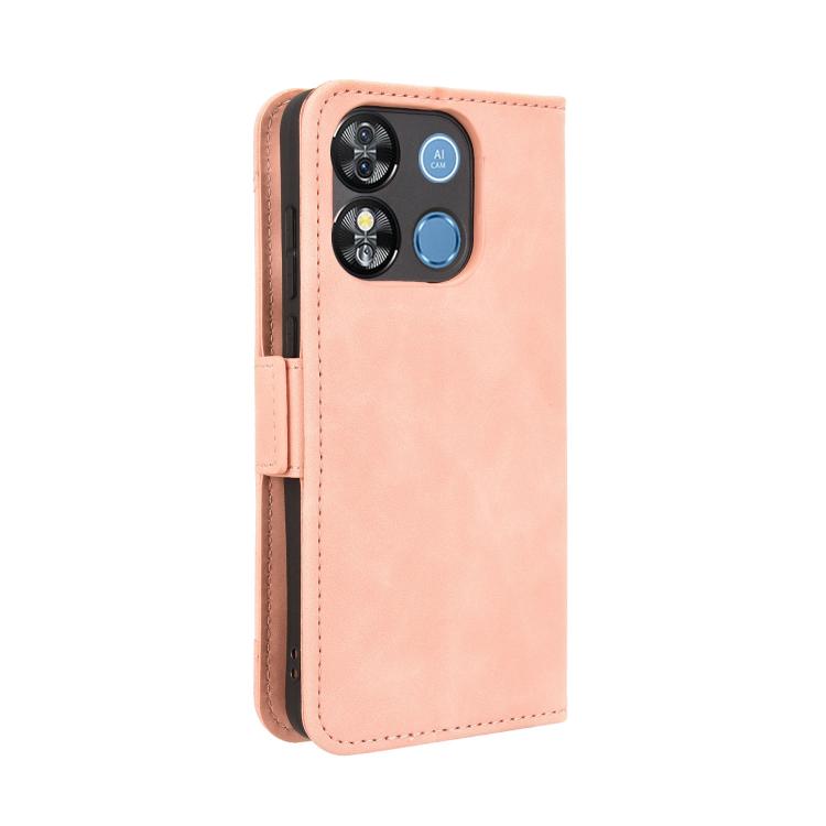 For Oukitel C57S Skin Feel Calf Texture Card Slots Leather Phone Case