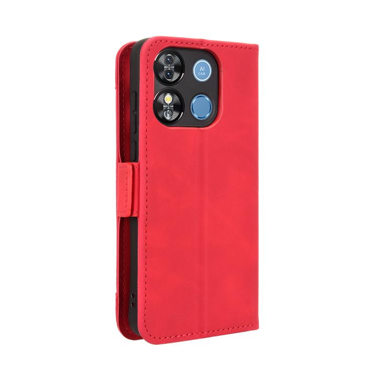 For Oukitel C57S Skin Feel Calf Texture Card Slots Leather Phone Case